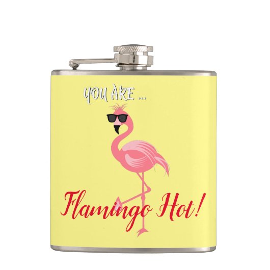 You Are Flamingo Hot Thunder_Cove フラスク (正面)