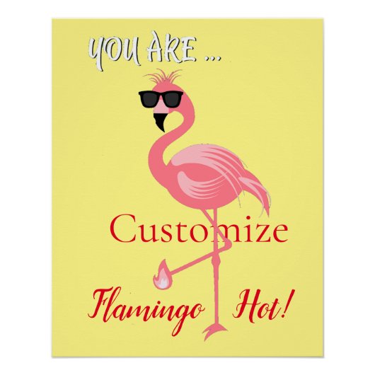 You Are Flamingo Hot Thunder_Cove ポスター (正面)