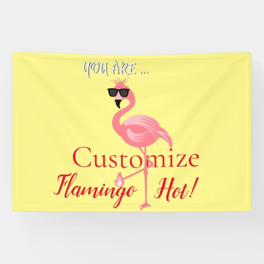 You Are Flamingo Hot Thunder_Cove 横断幕 (横)