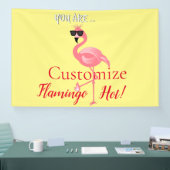You Are Flamingo Hot Thunder_Cove 横断幕 (トレードショー)