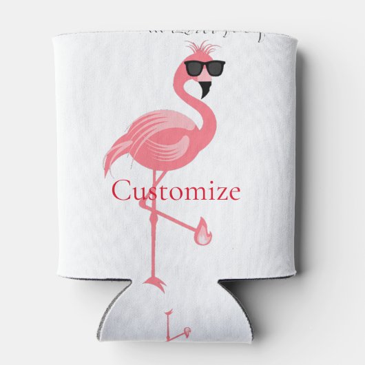 You Are Flamingo Hot Thunder_Cove 缶クーラー (裏面)