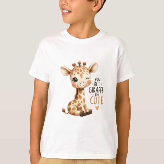 You Are Giraffe Cute Sweet Art Tシャツ (正面)