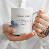You are GOD's masterpiece コーヒーマグカップ