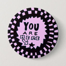「You Are Here」ボタン 缶バッジ