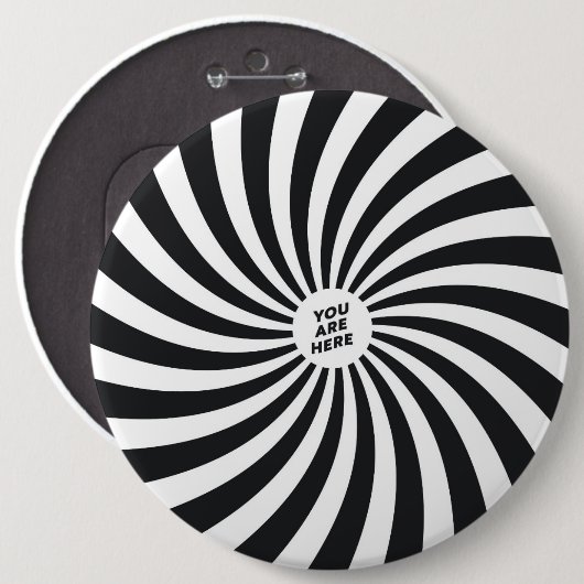 YOU ARE HERE 缶バッジ (正面&裏面)