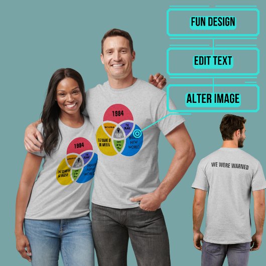 You Are Here Dystopian Future Mashup Ver 03 Tシャツ