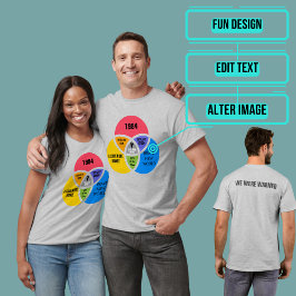 You Are Here Dystopian Future Mashup Ver 04 Tシャツ