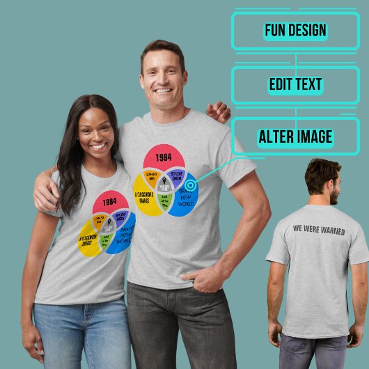 You Are Here Dystopian Future Mashup Ver 04 Tシャツ