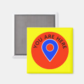 You are Here Locator Cruise Door Marker マグネット (正面/裏面)