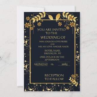 You are invited 招待状