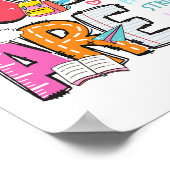 You Are Kind Brave Smart Helpful Loved Kindergarte ポスター (角)