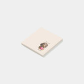 You Are Loved – Cute Dachshund Sticky Notes  ポストイット (アングル)