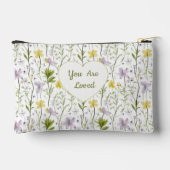 You Are Loved Floral Heart  アクセサリーポーチ (裏面)