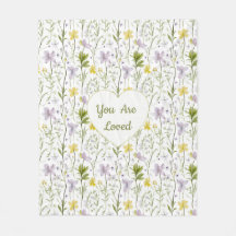 You Are Loved Floral Heart Mug