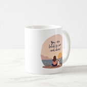 You are loved, fur-ever and always コーヒーマグカップ (正面右)