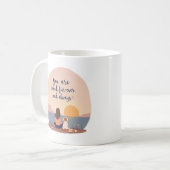 You are loved, fur-ever and always コーヒーマグカップ (正面左)