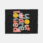 You Are Loved Sitive Message Saying Quote Men Wome フリースブランケット (正面(横))