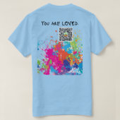 you are loved  tシャツ (デザイン裏面)