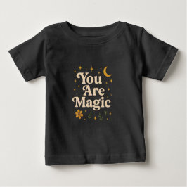 You Are Magic - Inspirational Star Design with Pos ベビーTシャツ