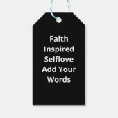 You Are More Than Enough Faith Based Self Love Des ギフトタグ (裏面)