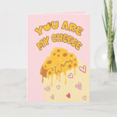 You Are My Cheese valentine カード (正面)
