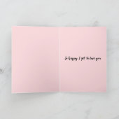 You Are My Cheese valentine カード (内部)