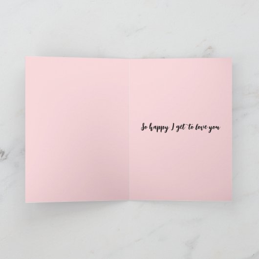 You Are My Cheese valentine カード (内部)