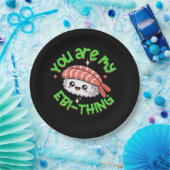 You are my Ebi-thing Sushi ペーパープレート (パーティー)