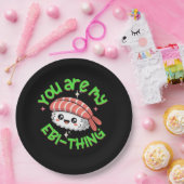 You are my Ebi-thing Sushi ペーパープレート (パーティー)