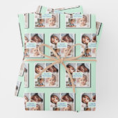 You Are My EverythingベビーPhoto on Green ラッピングペーパーシート (インサイチュ)