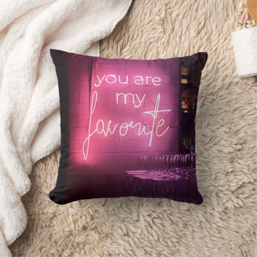You Are My Favorite pillow クッション (ブランケット)