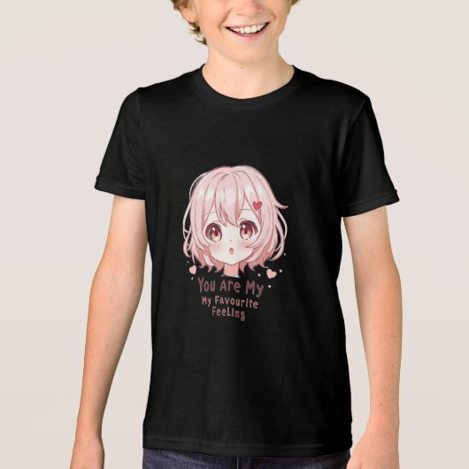 You Are My Favourite Feeling トライブレンドＴシャツ (正面)