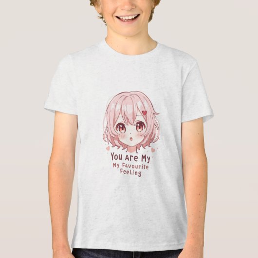 You Are My Favourite Feeling トライブレンドＴシャツ (正面)