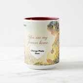 You Are My Forever Home | Romantic Ceramic Mug マグカップ (中央)