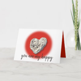 You Are My Happy Script Hawaii Coralハート写真 カード