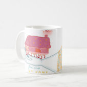YOU ARE MY HOME MUG コーヒーマグカップ (正面左)