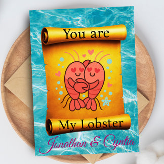 You are My Lobster forever カード