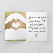 You are My Lobster forever  カード (内部)