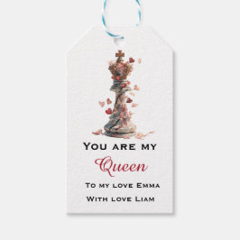 You Are My Queen Chess Valentine's Day ギフトタグ