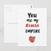 You Are My Roman Empire – 解剖学ハート – カード編集 ポストカード (正面/裏面)