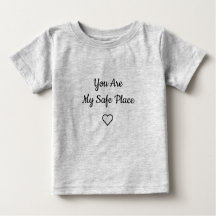 You Are My Safe Place Kids T-Shirt