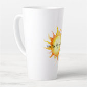 You Are My Sunshine カフェラテマグ (左アングル)