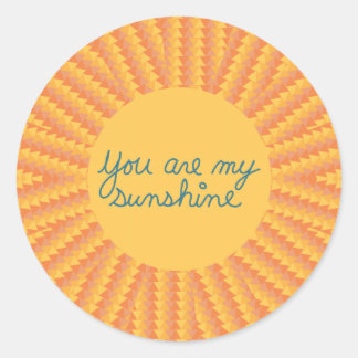 You Are My Sunshine – ステッカー