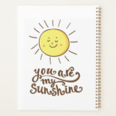 You Are My Sunshine プランナー手帳 (裏面)