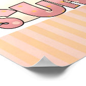 You are My Sunshine Baby Girl Artプリントポスター ポスター (角)