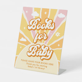 You are My Sunshine Baby Shower Books forベビー 台座サイン