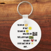 You are my sunshine - Keychain キーホルダー (正面)