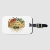 You Are My Sunshine Luggage Tag ラゲッジタグ (正面横)