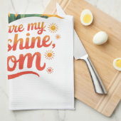 You are my Sunshine, Mom キッチンタオル (四つ折り)