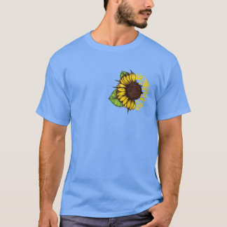 You Are My Sunshine Sunflower Camping Lovers Girls Tシャツ